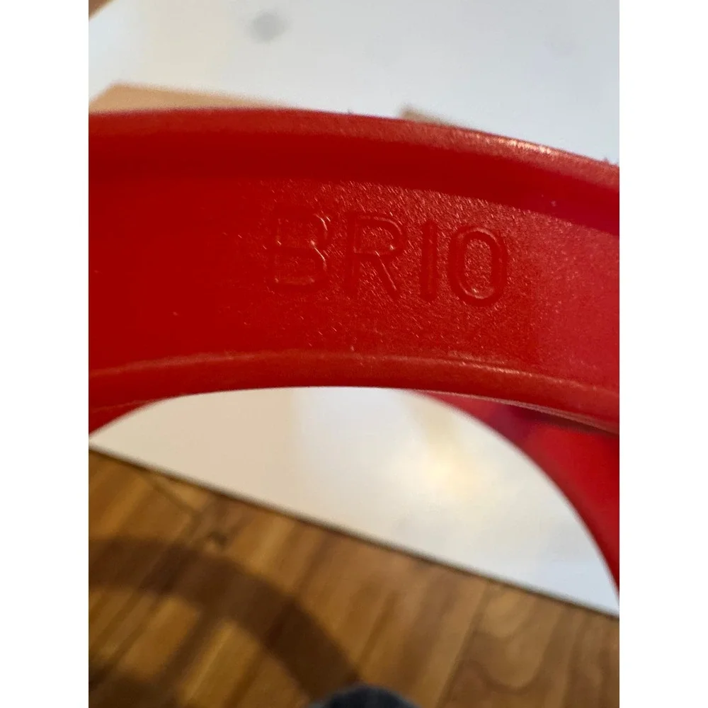 Brio Wooden Train Bridge Set Red Arch Bridge‎ With Risers Elevated Track Pieces